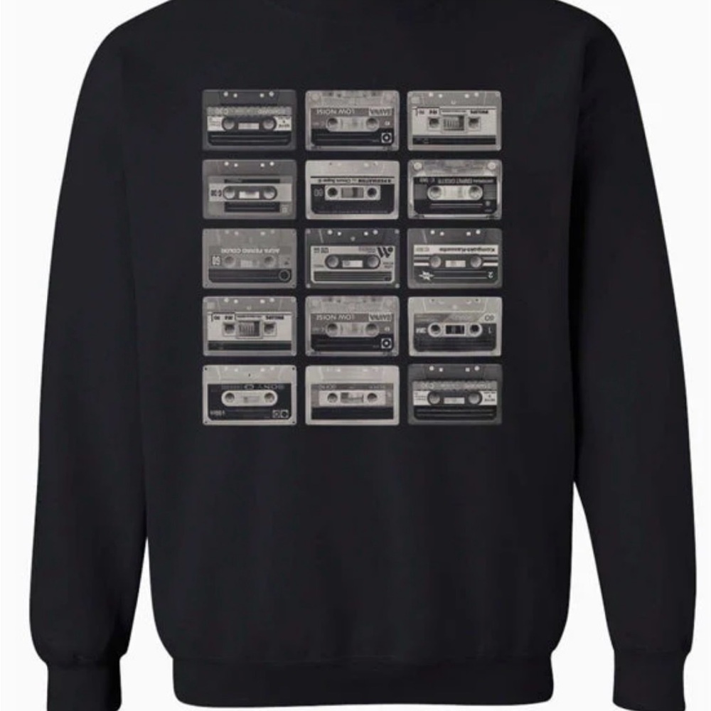 Prince Peter Collection cassette tape graphic sweatshirt size s never worn